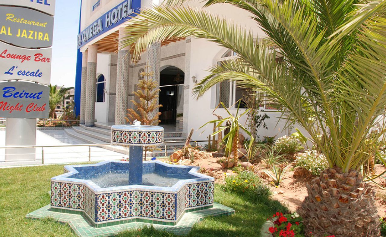 Omega Hotel Agadir Esterno foto